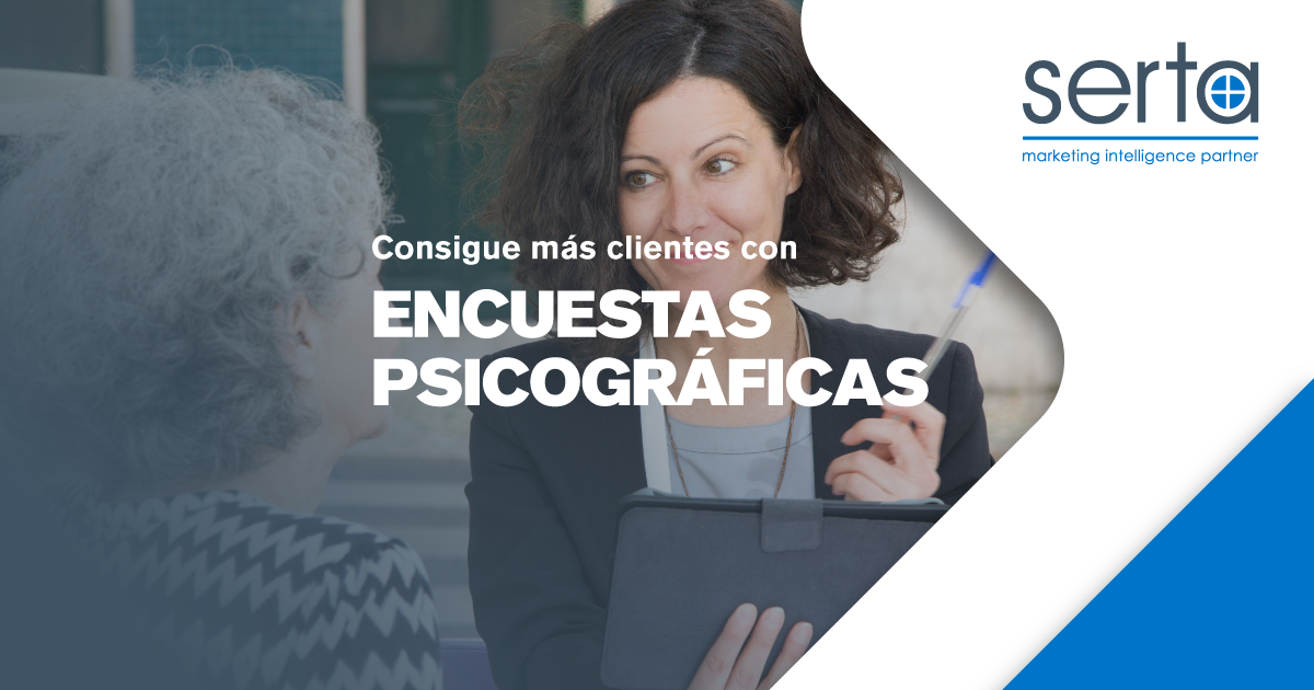Realiza encuestas psicográficas para conseguir más clientes