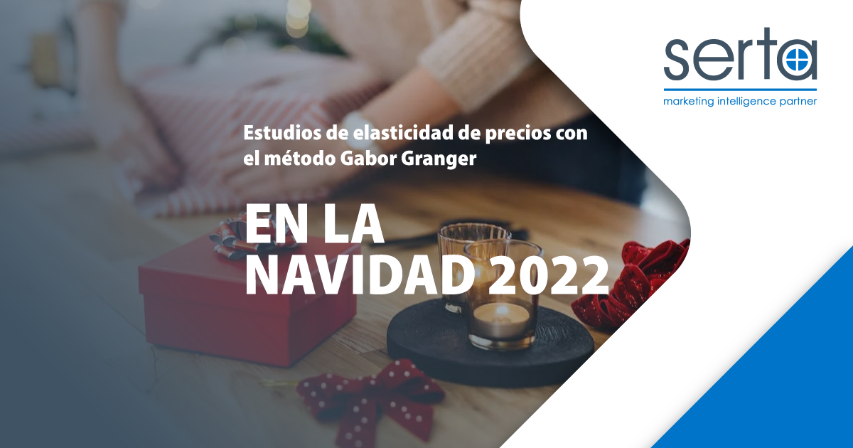 Estudios de elasticidad de precios con el método Gabor Granger en la Navidad 2022